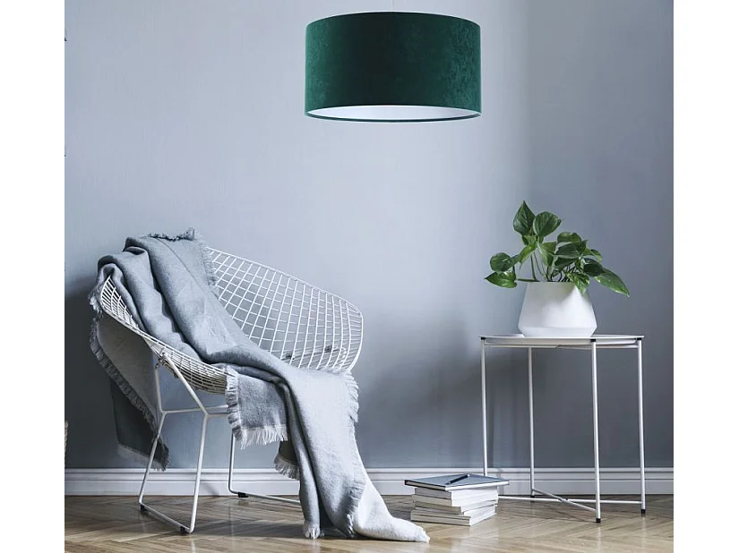 Lampa wisząca HOME 50 zielona/biała
