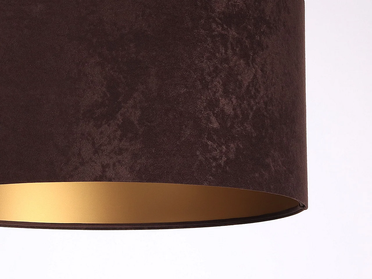 Lampa wisząca HOME 40 brązowa/złota