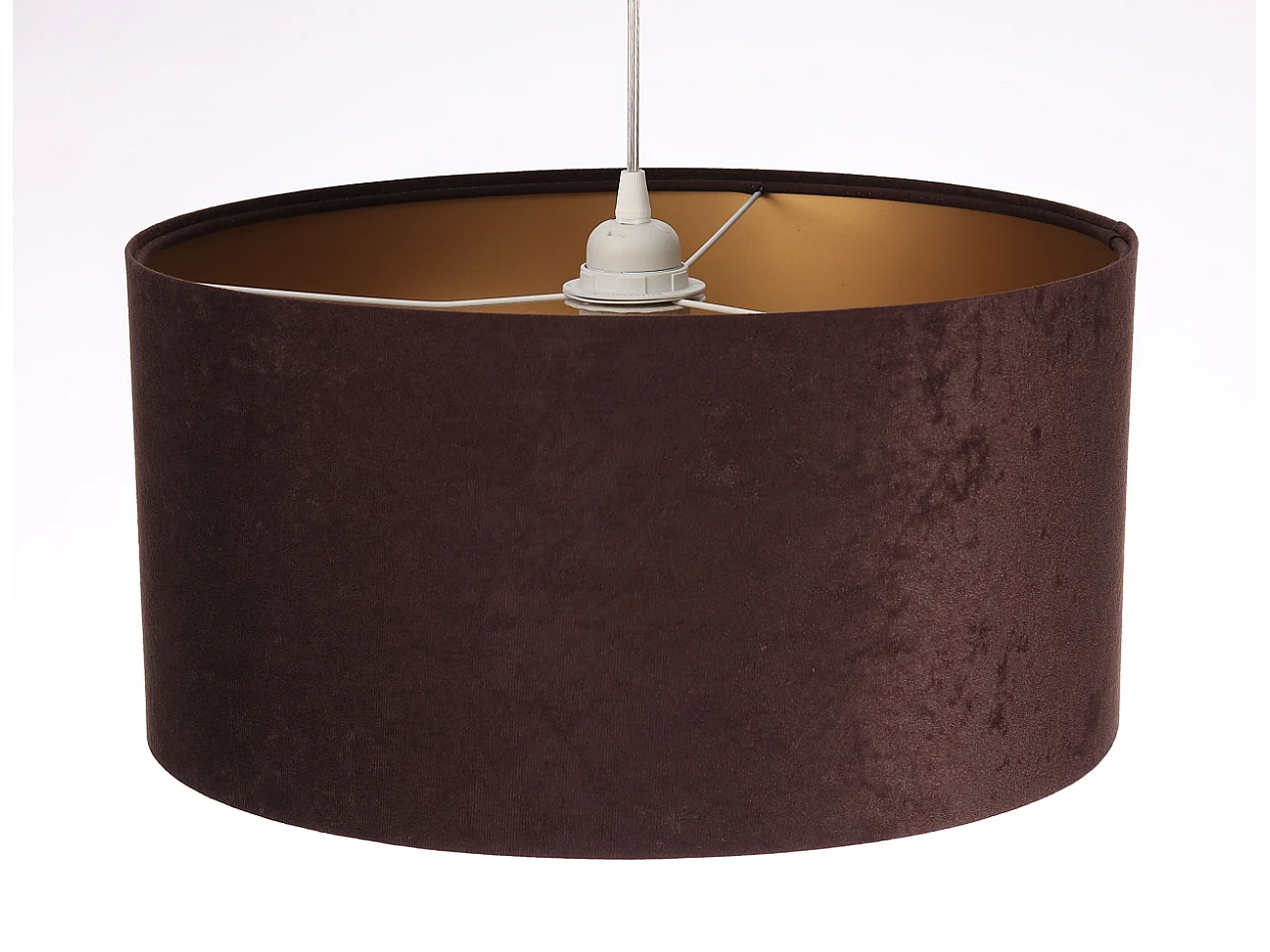 Lampa wisząca HOME 40 brązowa/złota