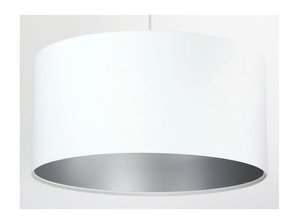 Lampa wisząca HOME 60 biała/srebrna