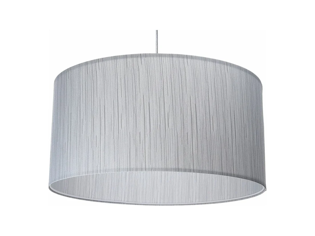 Lampa wisząca NATURAL SILVER 60 jasnoszara