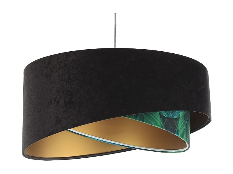Lampa wisząca DARK ELEGANCE czarna/złota