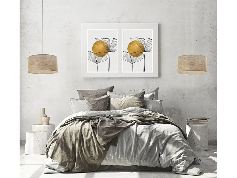 Lampa wisząca NATURAL BAMBOO 40 beżowa