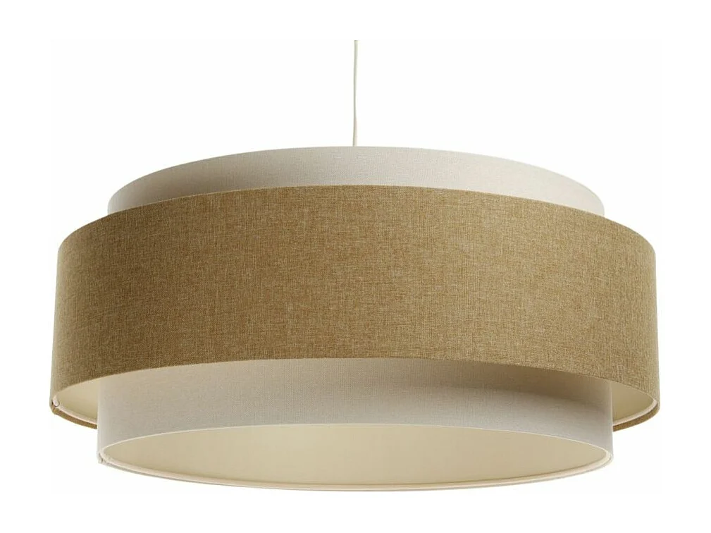 Lampa wisząca ERUTAN DUDU kremowa/żółta