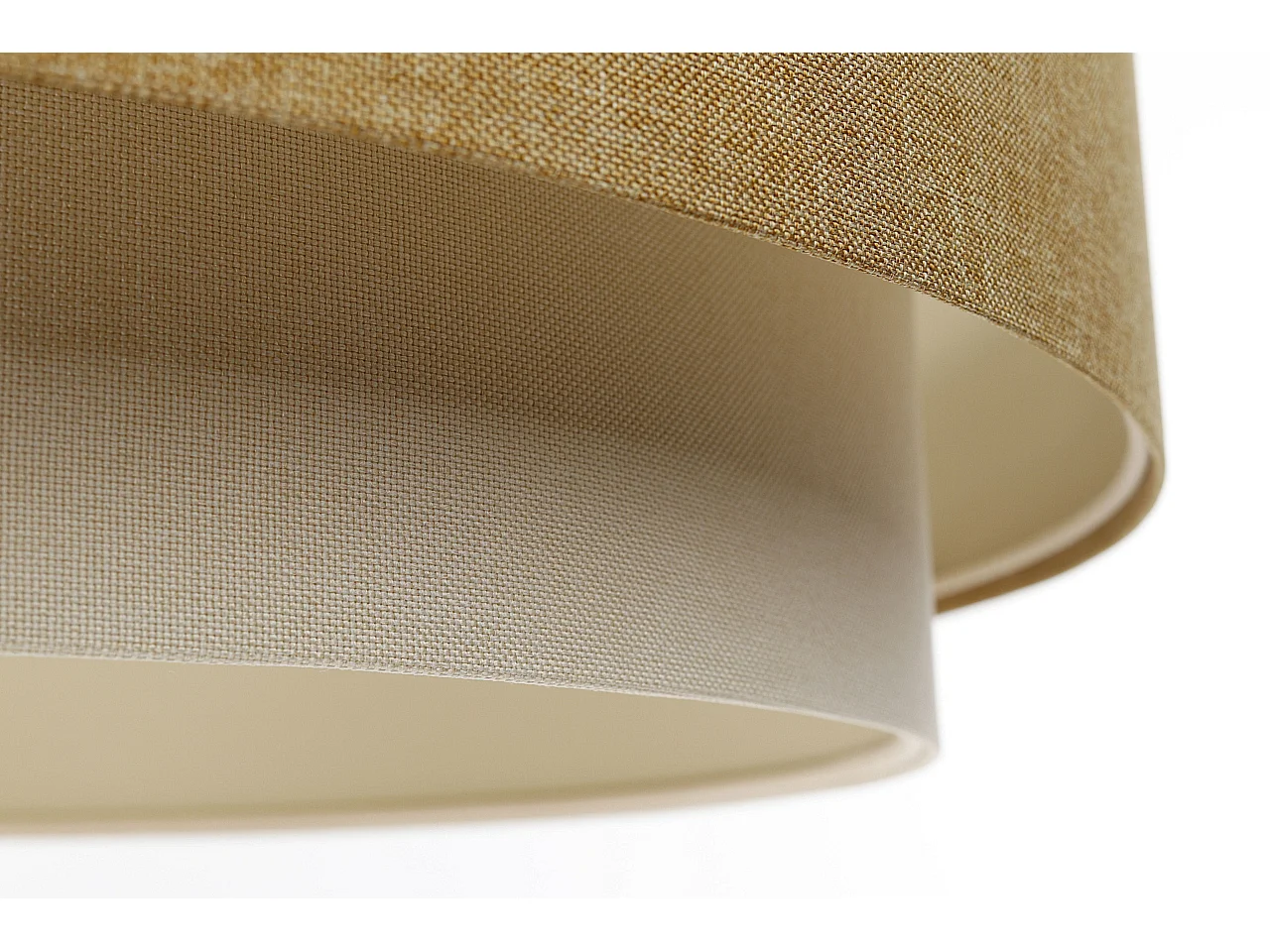 Lampa wisząca ERUTAN DUDU kremowa/żółta