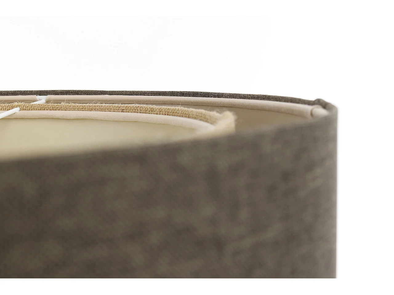 Lampa wisząca ERUTAN DOUBLE 50 szara/beżowa