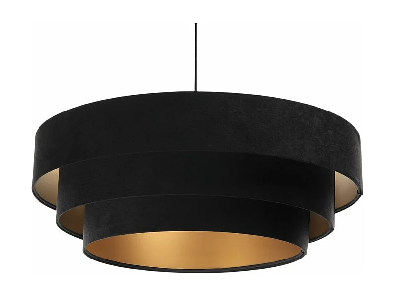 Lampa wisząca DOUBLE NET 60 czarna