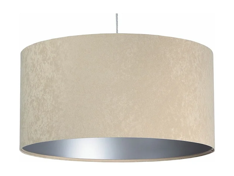 Lampa wisząca HOME 50 beżowa/srebrna