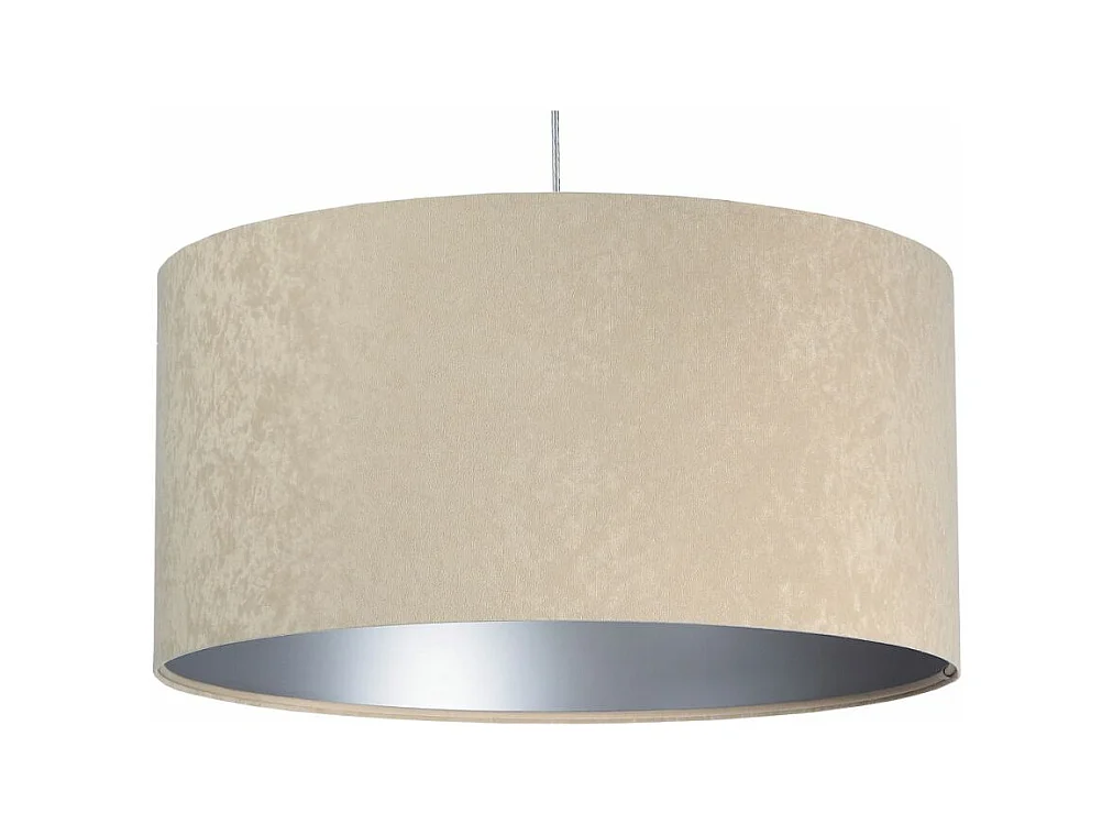 Lampa wisząca HOME 50 beżowa/srebrna