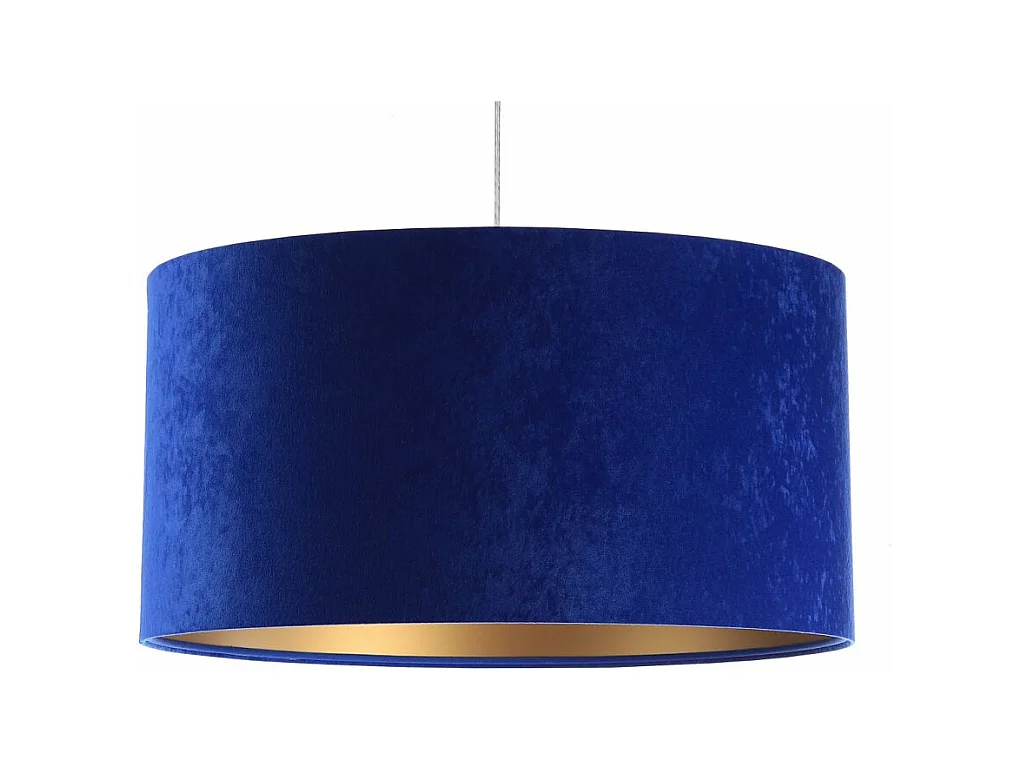 Lampa wisząca HOME 60 niebieska/złota