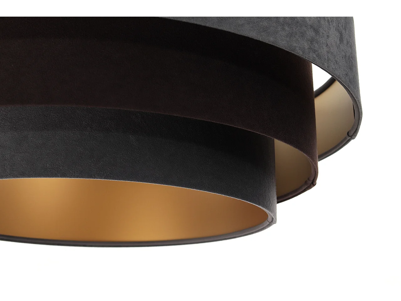 Lampa wisząca TRIO MIX grafitowa/brązowa/złota