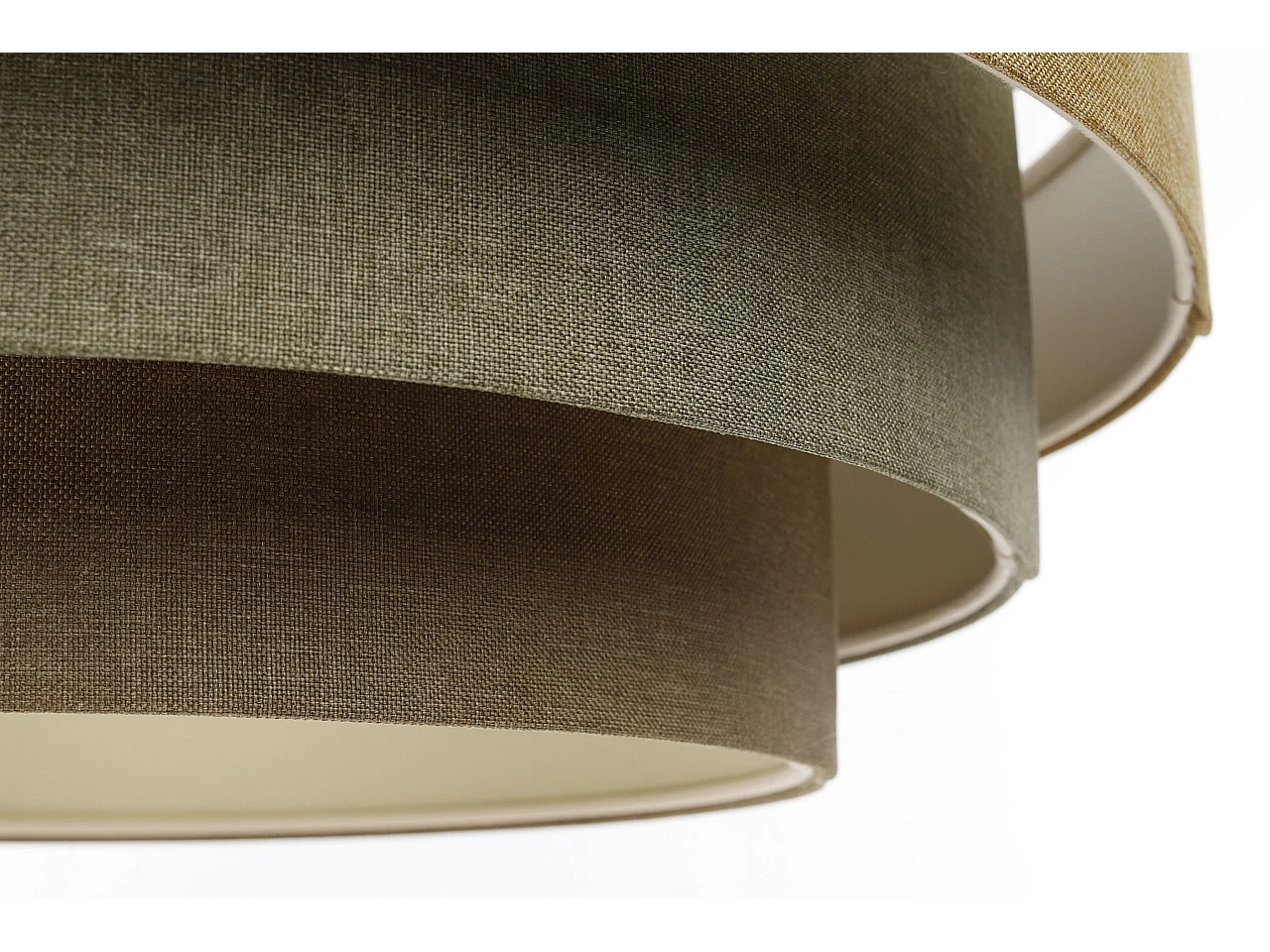 Lampa wisząca ERUTAN TRIPLE żółta/zielona/brązowa