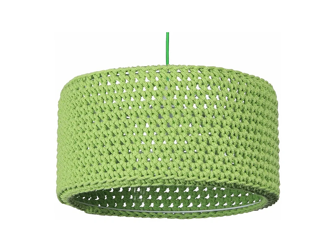Lampa wisząca COTTON 40 zielona