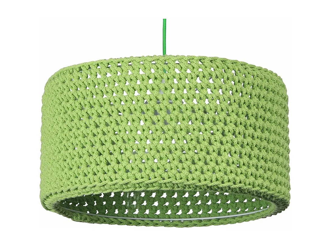 Lampa wisząca COTTON 40 zielona