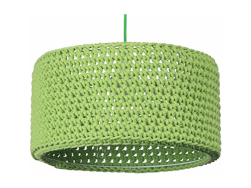 Lampa wisząca COTTON 40 zielona