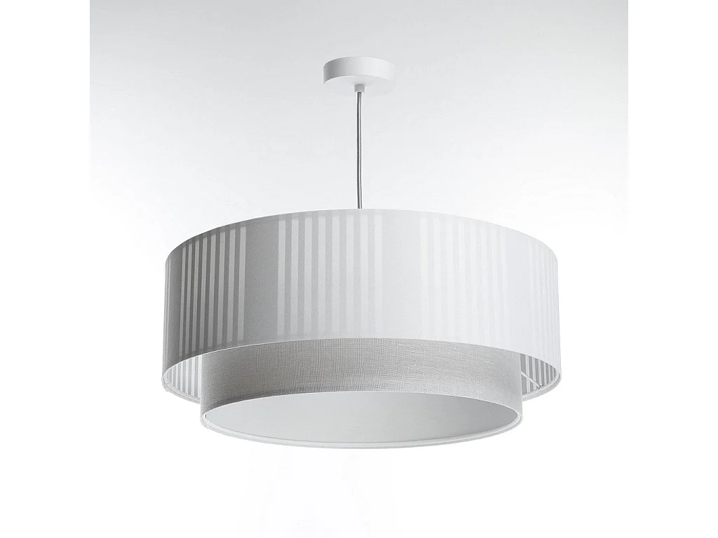 Lampa wisząca DUO LAMI LINE 40x16 biała