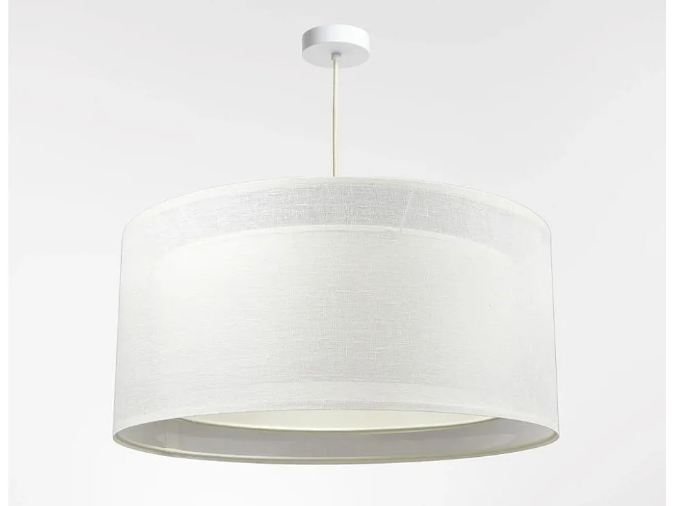 Lampa wisząca DUO LEN LIGHT 60 kremowa