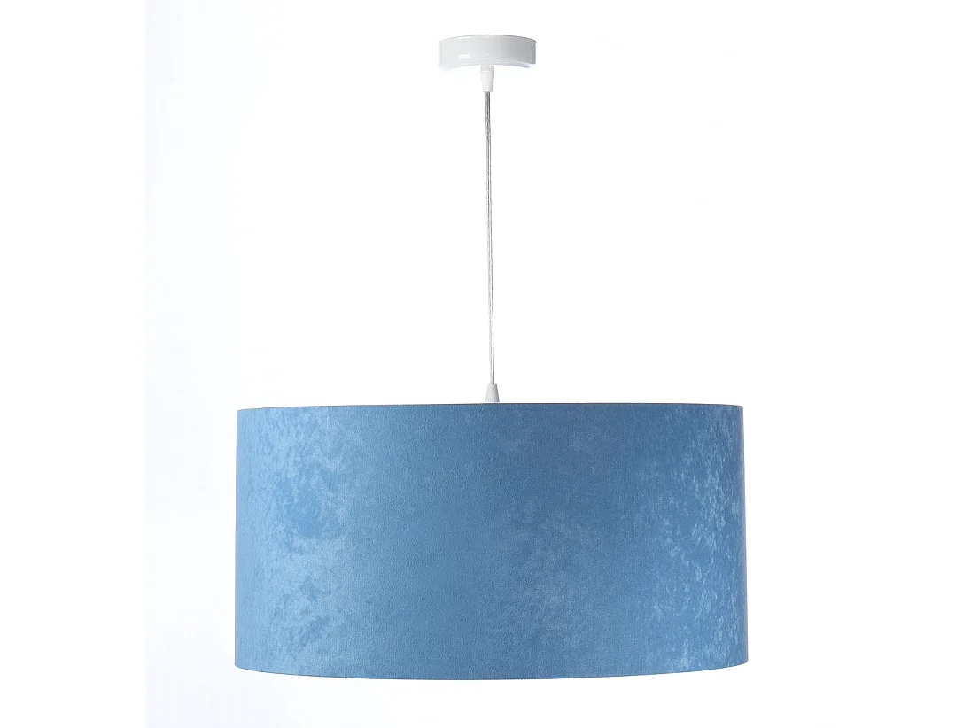 Lampa wisząca HOME 40 błękitna/złota