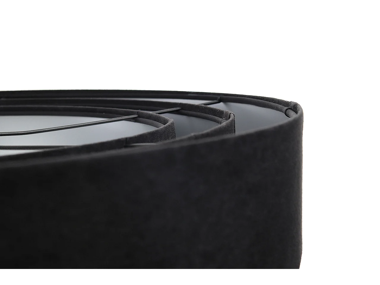 Lampa wisząca TRIO czarna/srebrna