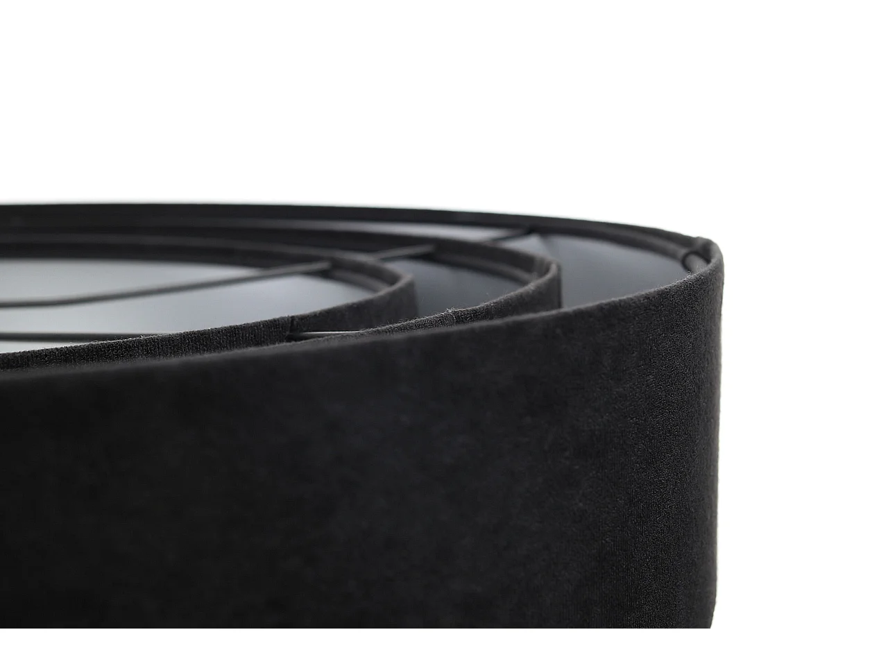 Lampa wisząca TRIO czarna/srebrna