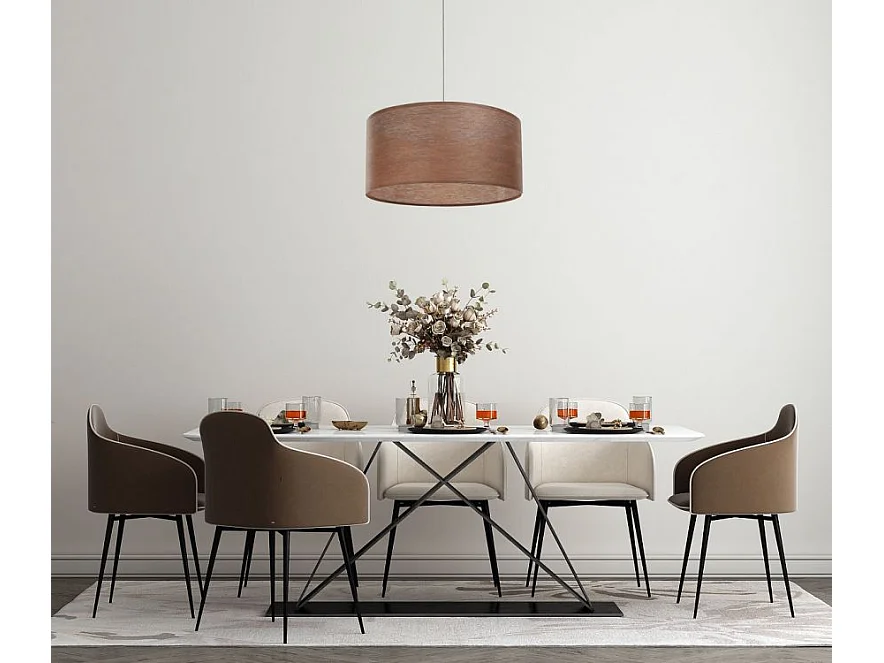 Lampa wisząca NATURAL BROWN 60 brązowa