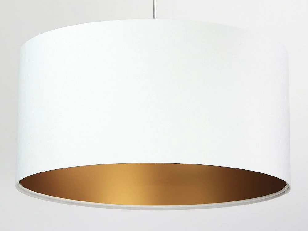 Lampa wisząca HOME 60 biała/złota