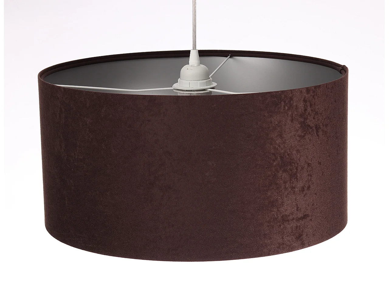 Lampa wisząca HOME 40 brązowa/srebrna