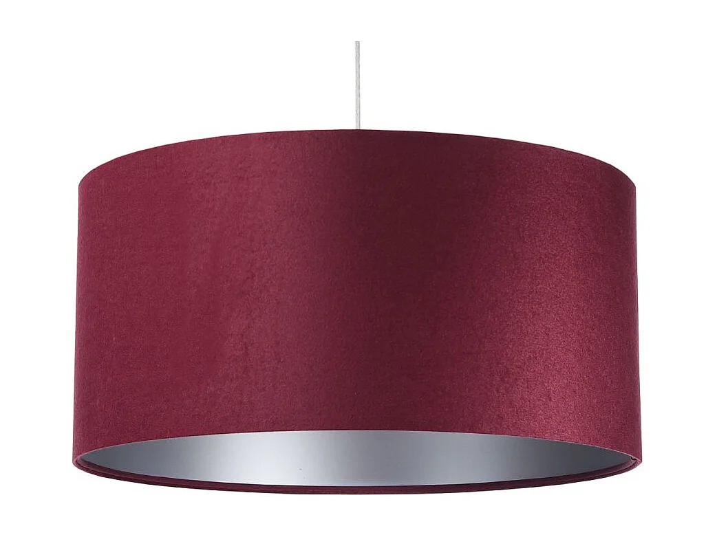Lampa wisząca HOME 60 bordowa/srebrna