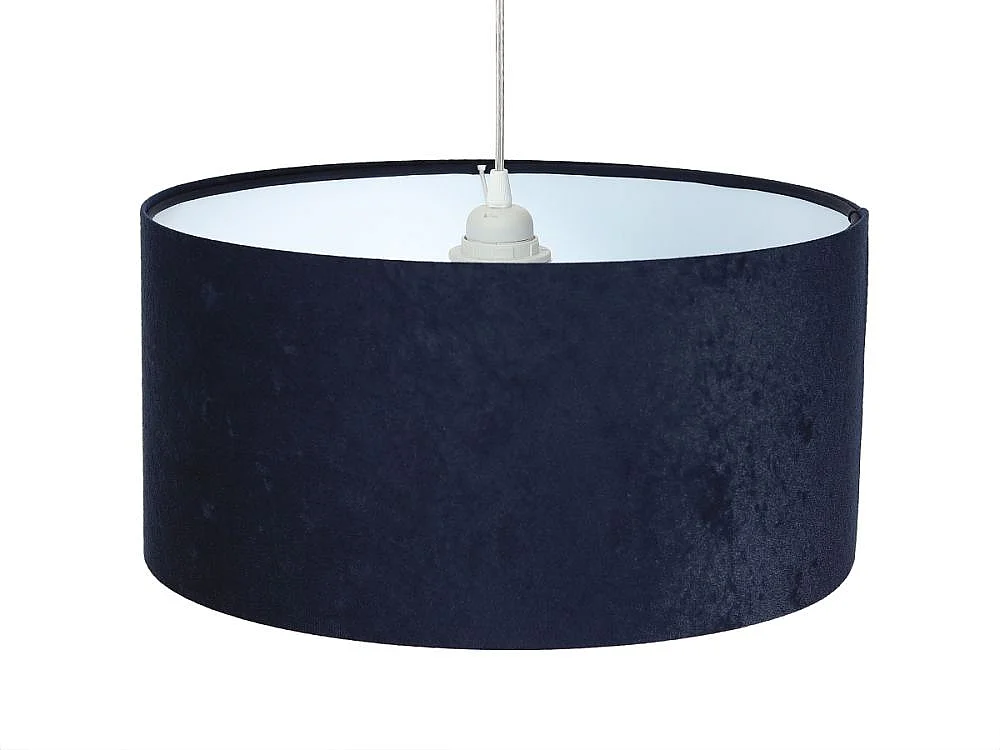 Lampa wisząca HOME 30 granatowa/biała
