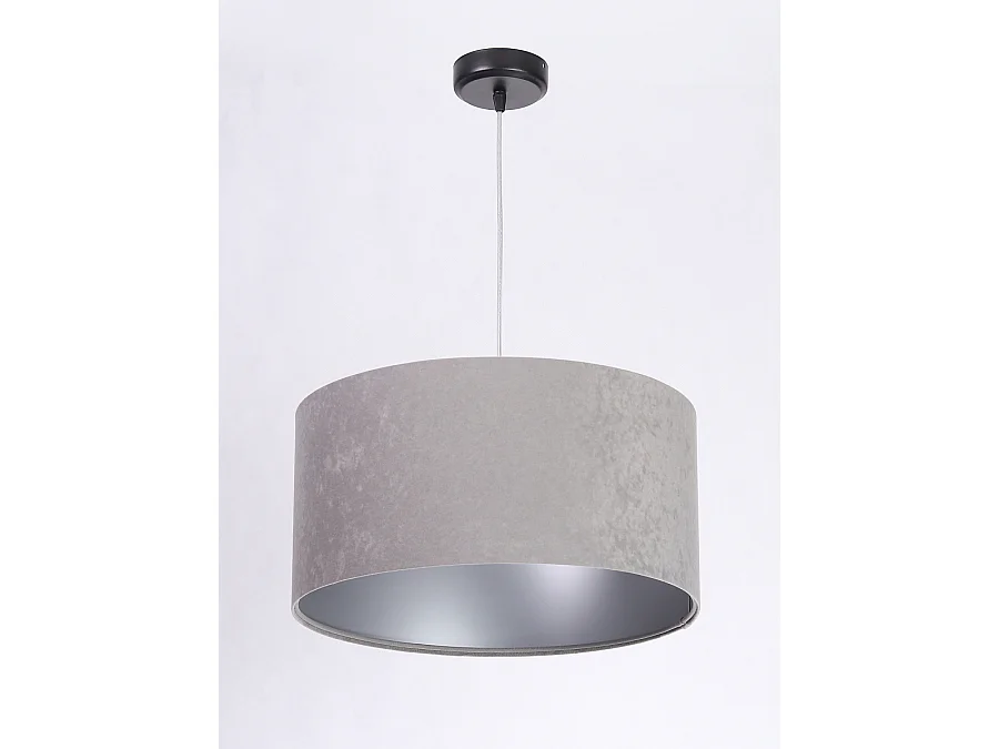 Lampa wisząca HOME 40 szara/srebrna