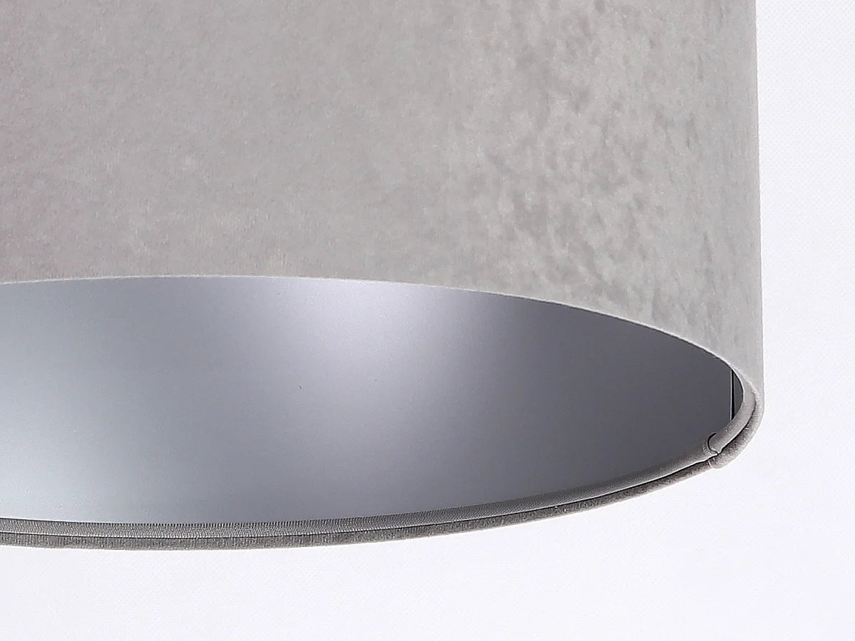 Lampa wisząca HOME 40 szara/srebrna