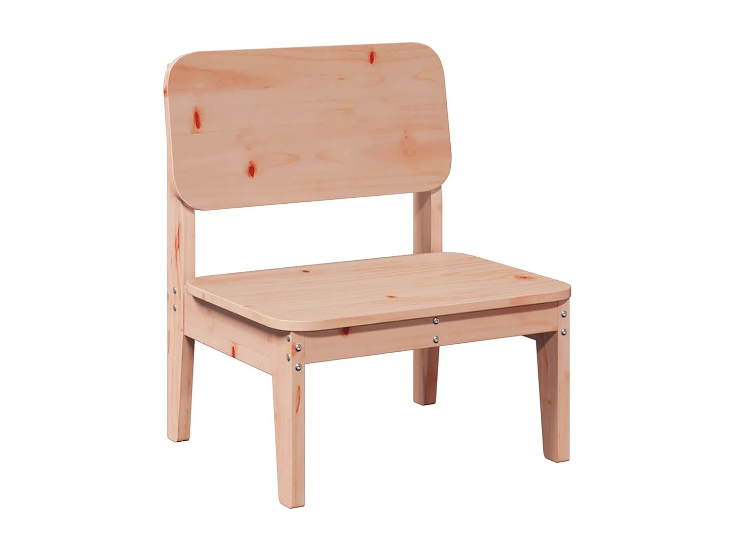 Chaises de jardin lot de 2 60x52,5x72 cm bois massif de douglas