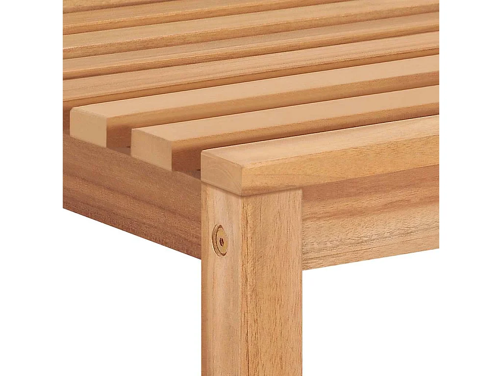 Set di 8 sedie da giardino con cuscini Legno massello di teak