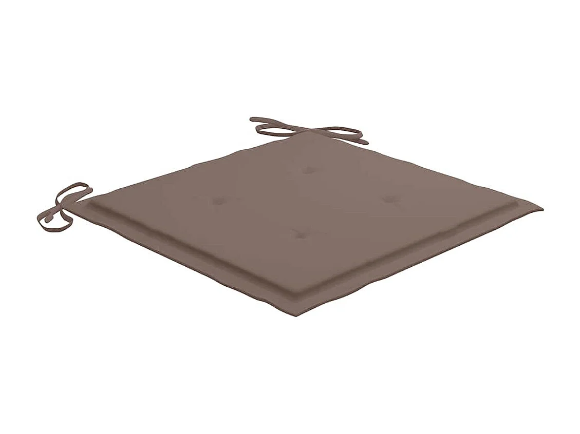 Gartenstühle mit Kissen 8er Set Massivholz Akazie