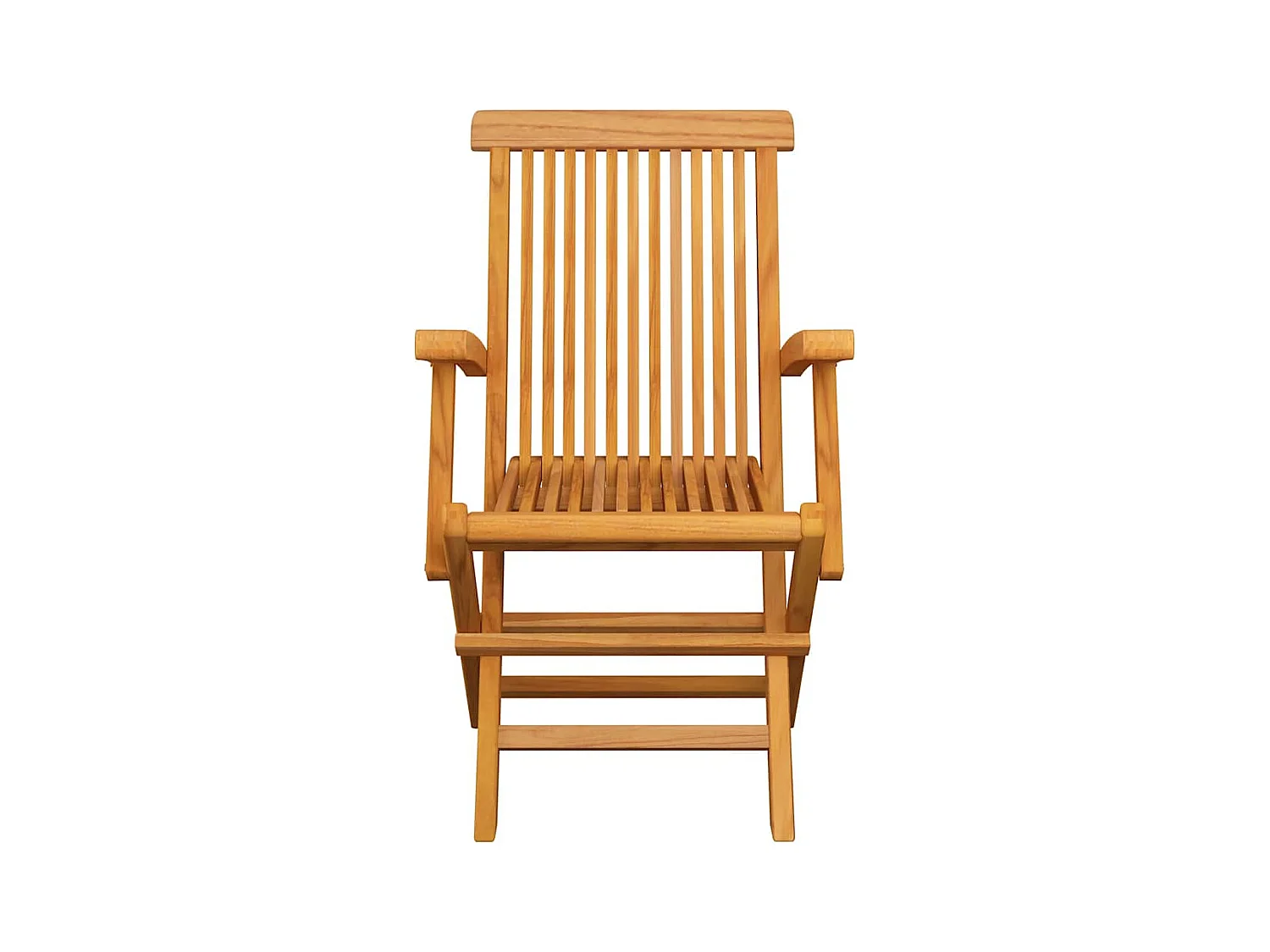Tuinstoelen met grijze kussens set van 8 massief teakhout