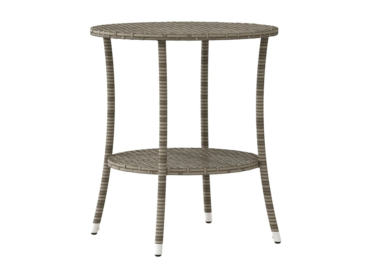 Chaises inclinables de jardin lot de 2 et table résine tressée