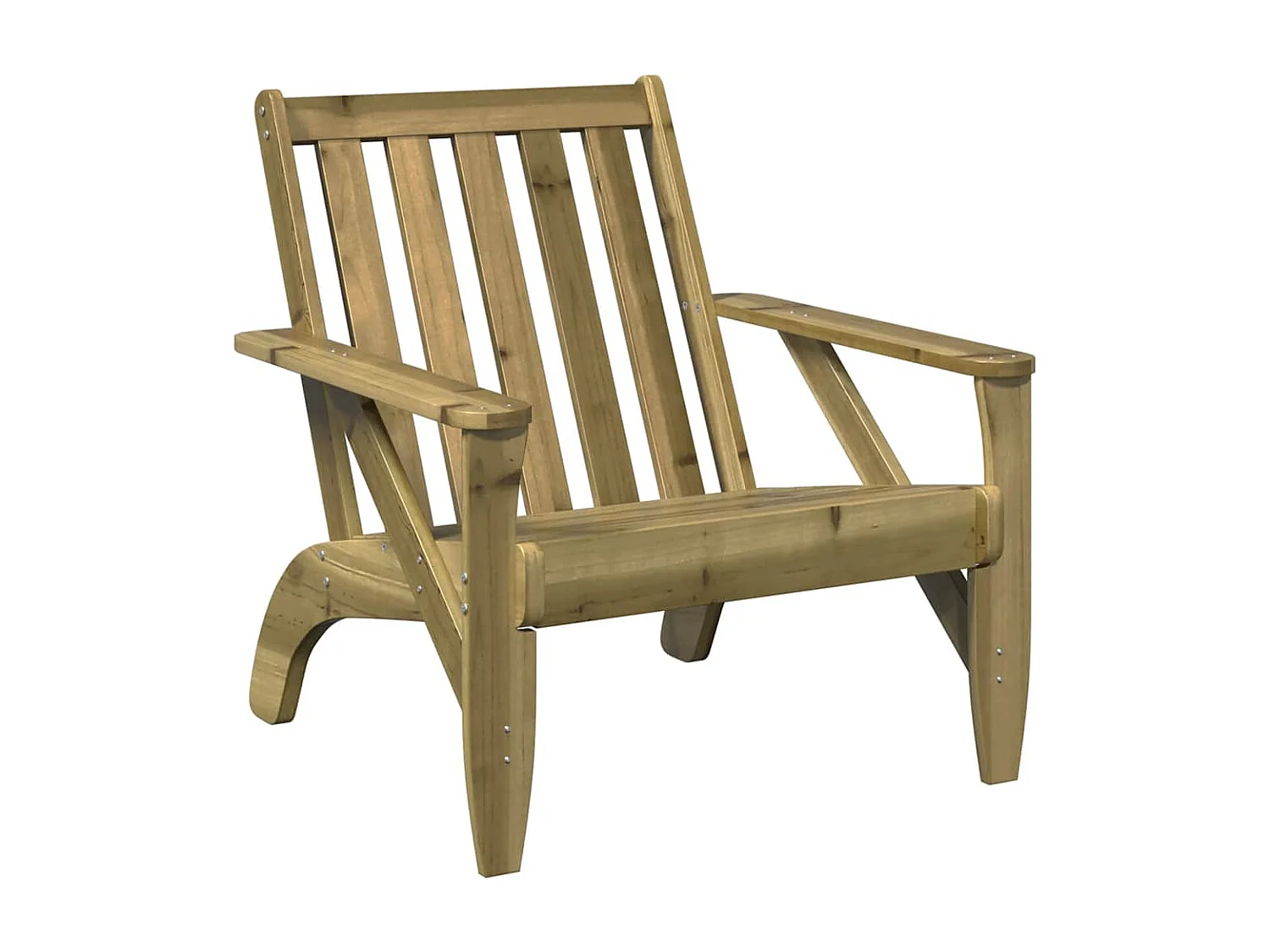 Adirondack Gartenstuhl 75x77x77 cm imprägniertes Kiefernholz