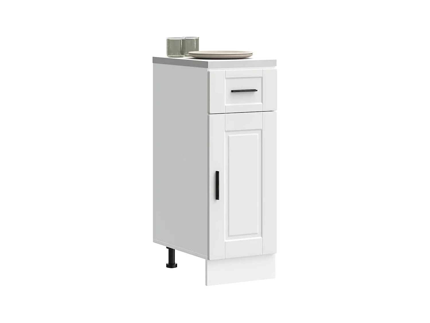 Mobile da cucina in legno ingegnerizzato bianco Porto