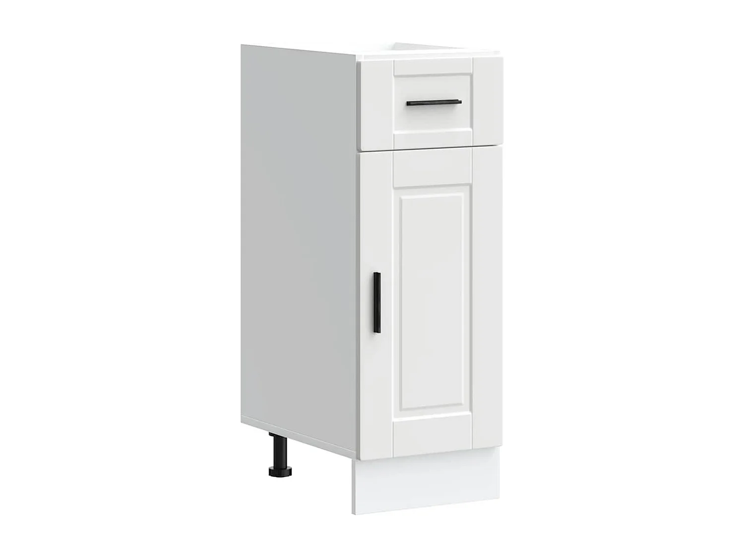 Armoire de cuisine Porto blanc bois d'ingénierie