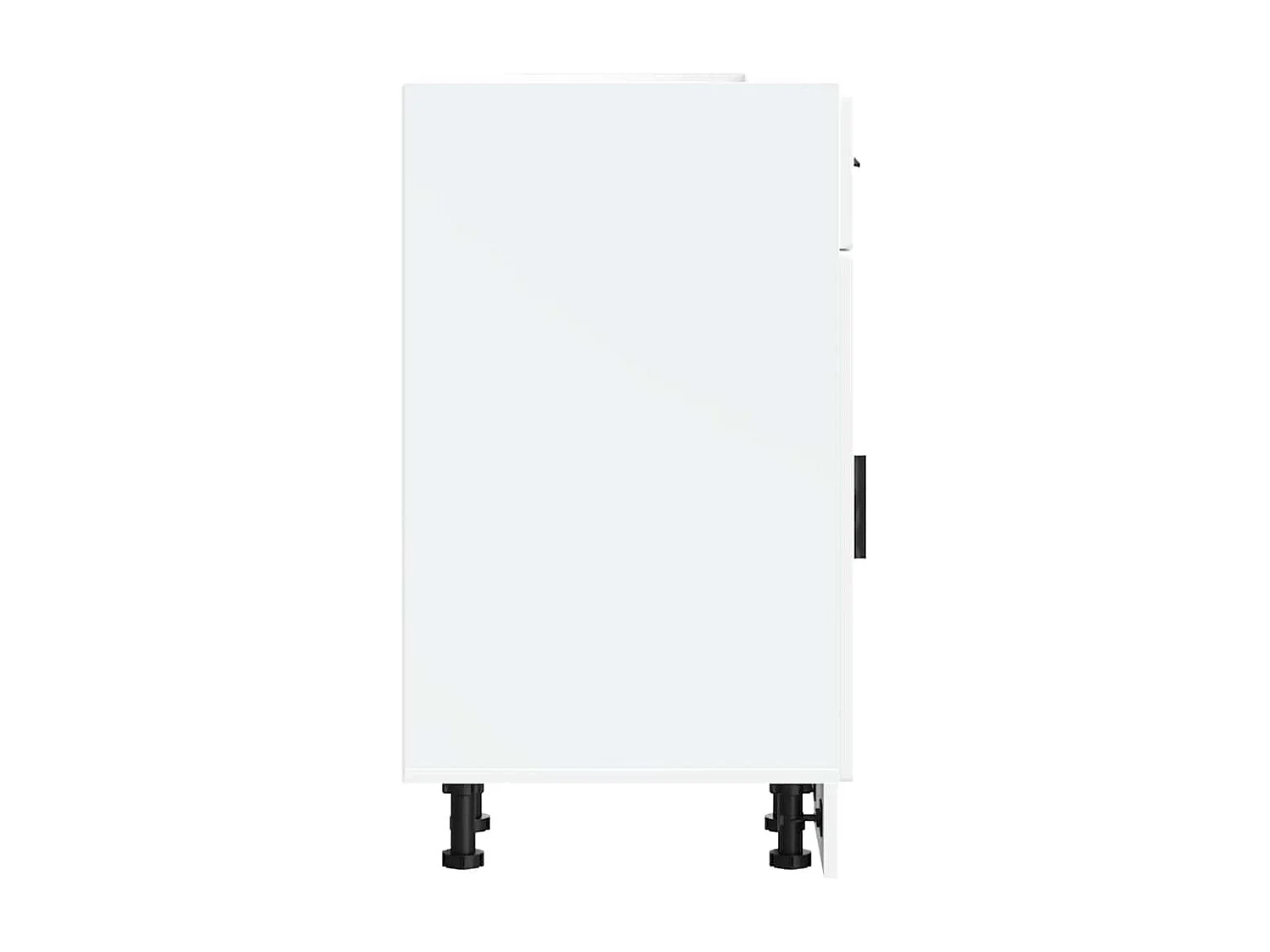 Armoire de cuisine Porto blanc bois d'ingénierie