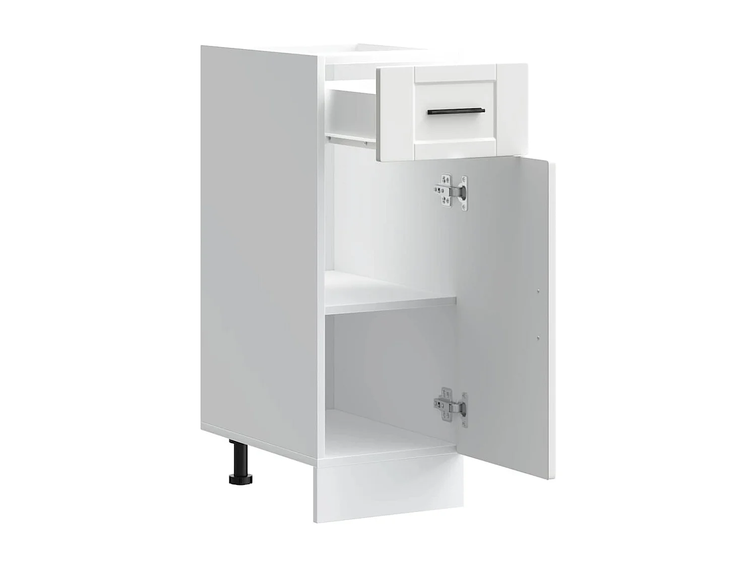 Armoire de cuisine Porto blanc bois d'ingénierie