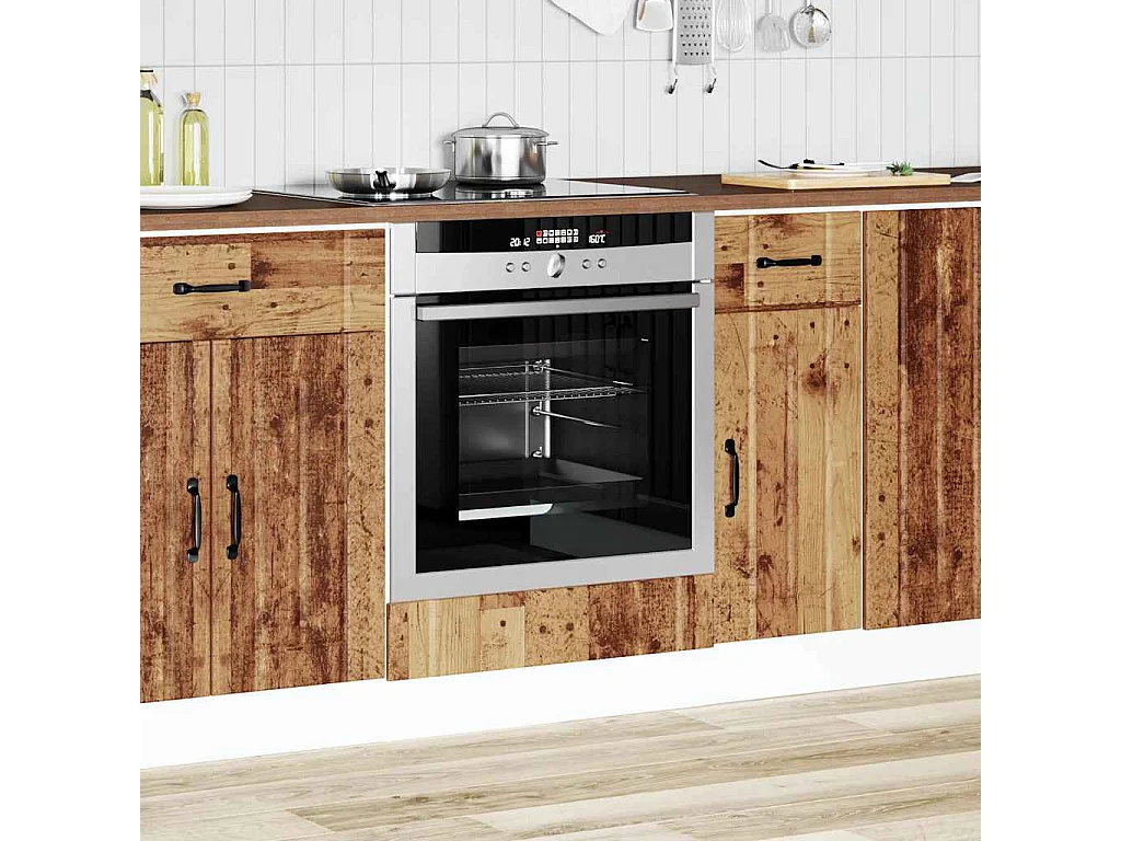 Mobile forno Lucca legno vecchio legno ingegnerizzato