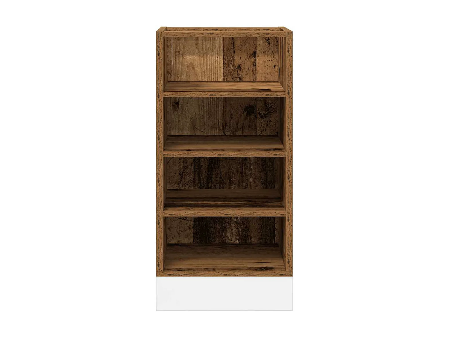Armoire de plancher vieux bois 40x44,5x81,5cm bois d'ingénierie