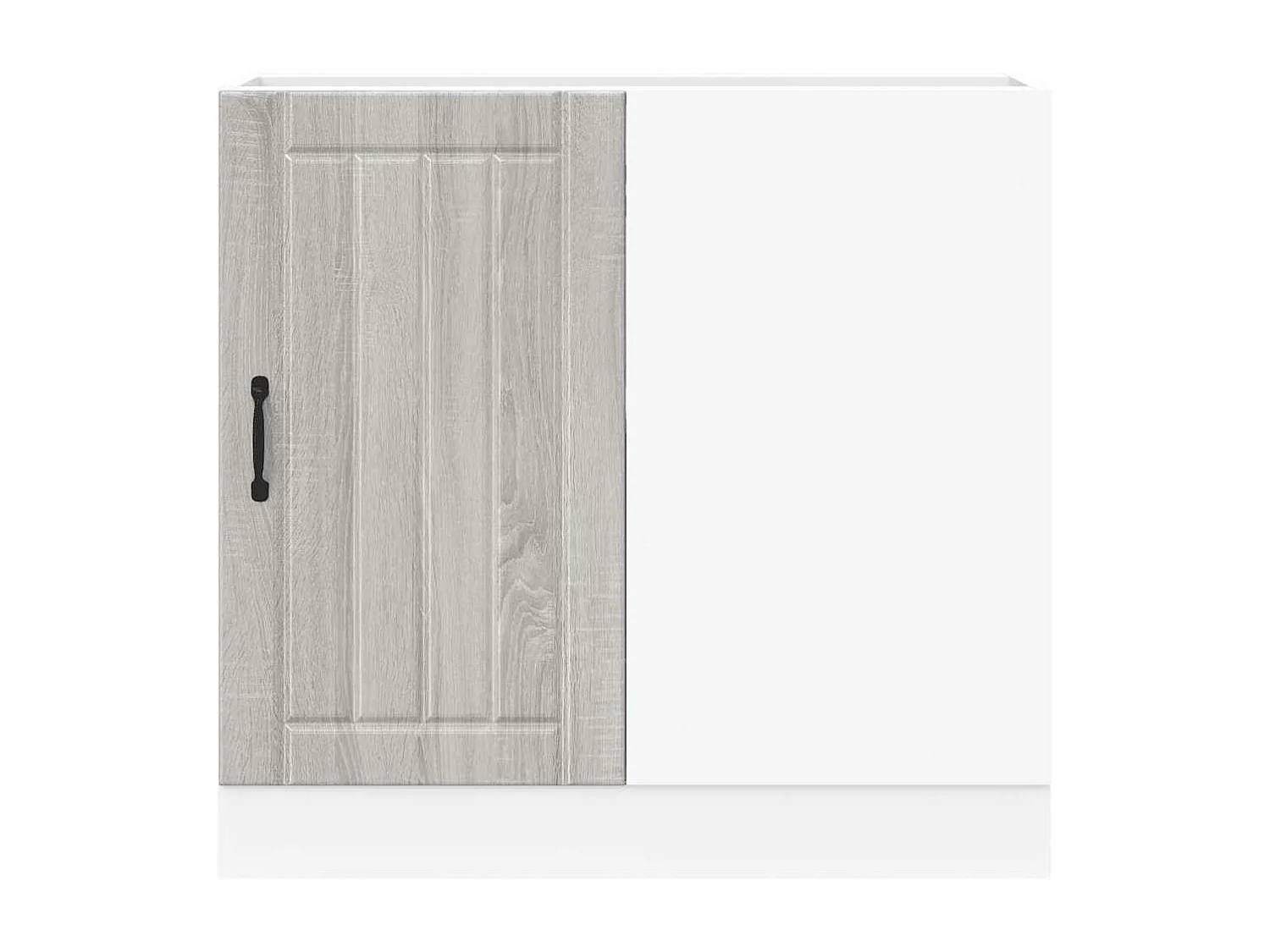 Meuble de base de lavabo Lucca sonoma gris bois d'ingénierie