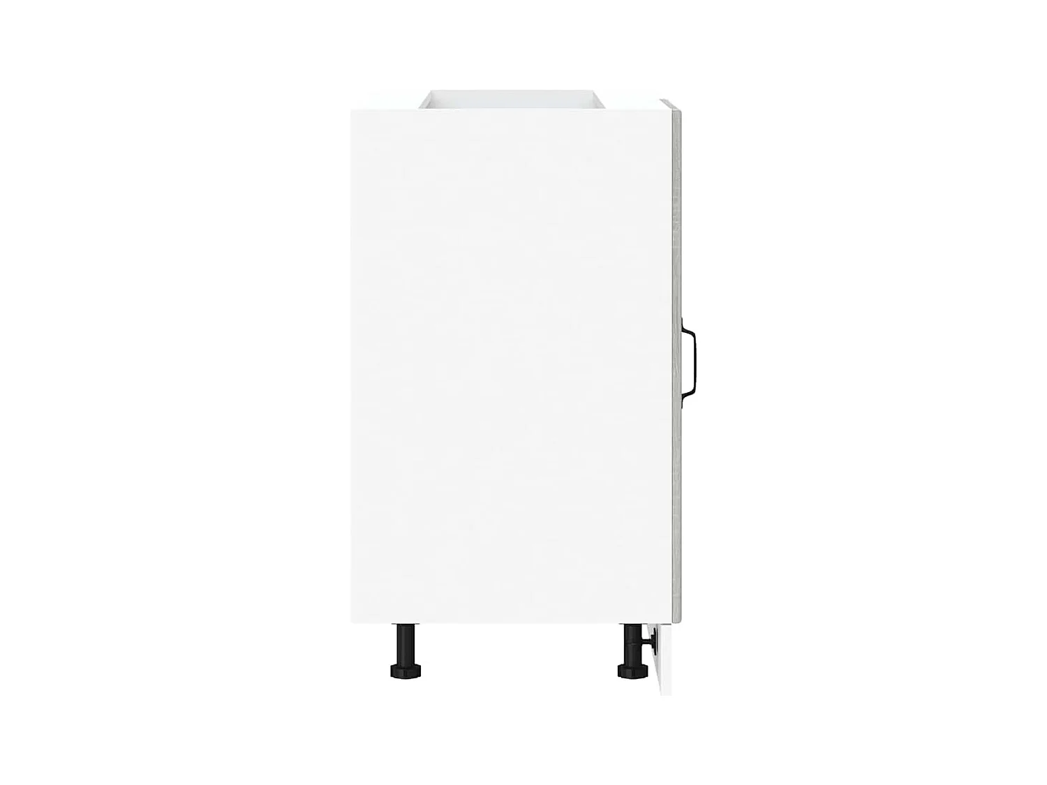 Meuble de base de lavabo Lucca sonoma gris bois d'ingénierie