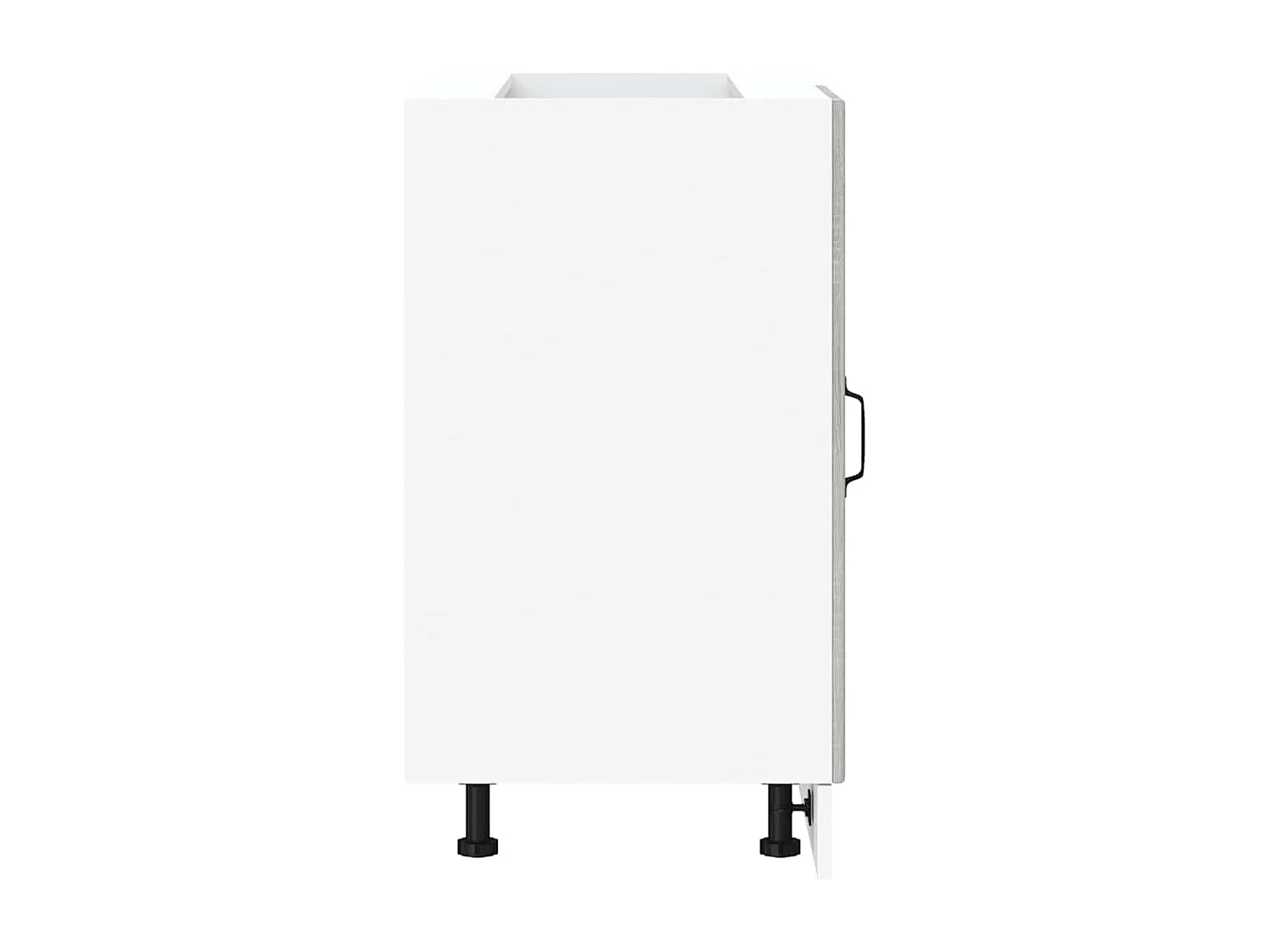 Lucca Sonoma Grauer Unterschrank für Spüle aus Holzwerkstoff