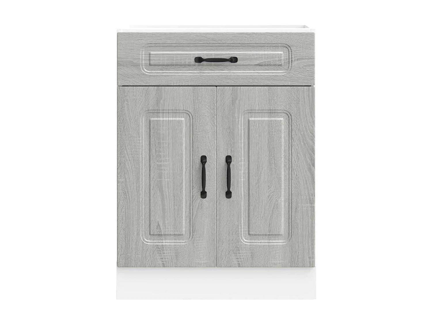 Armoire de cuisine Kalmar sonoma gris bois d'ingénierie