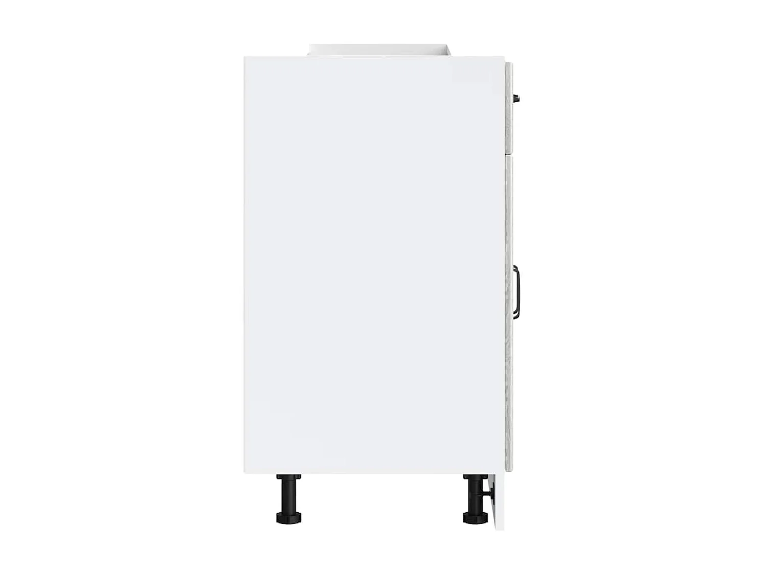 Armoire de cuisine Kalmar sonoma gris bois d'ingénierie