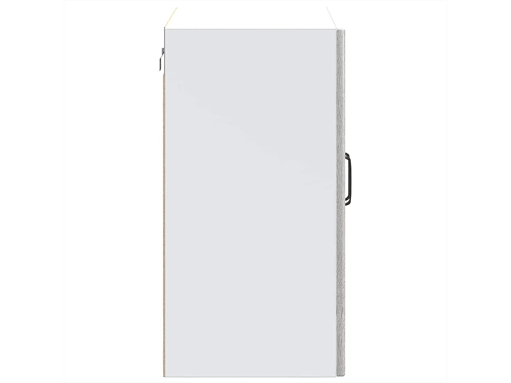 Armoire murale de cuisine et porte en verre Lucca sonoma gris