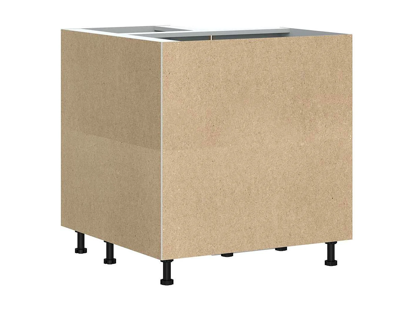 Mobile angolare da cucina in legno ingegnerizzato bianco Kalmar